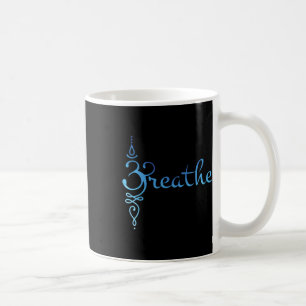 Sanskrit Zen Yoga Meditation Breathing Symbol  Coffee Mug