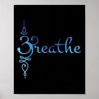 Sanskrit Zen Yoga Meditation Breathing Symbol 