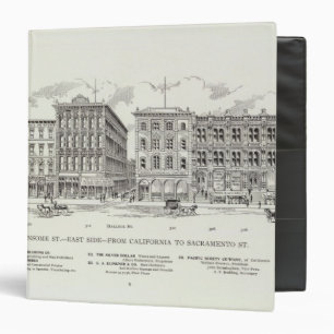 Sansome East side California and Sacramento Binder
