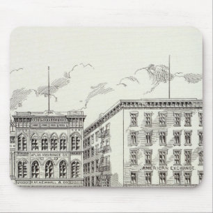 Sansome West side California and Sacramento Mouse Pad