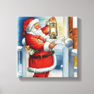 Santa 001 canvas print