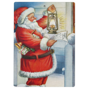 Santa 001 clipboard