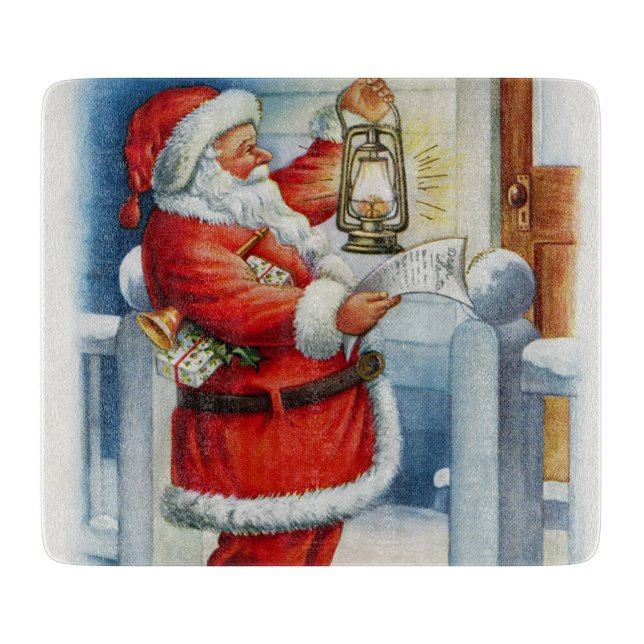 Santa 001 cutting board (Front)