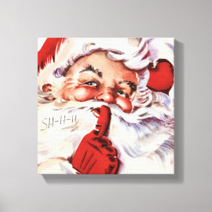 Santa 002 canvas print