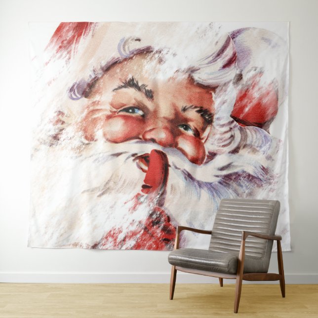 Santa 023 tapestry (In Situ (Horizontal))