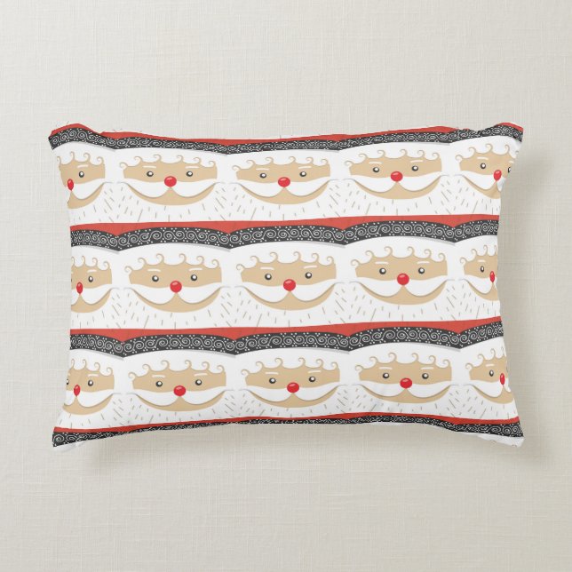 Santa 026 accent pillow (Front)