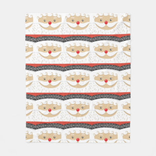 Santa 026 fleece blanket