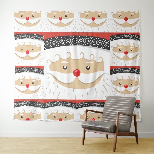 Santa 027 tapestry (In Situ (Horizontal))