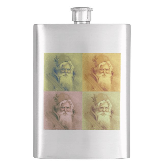 Santa_2014_1029 Hip Flask (Front)