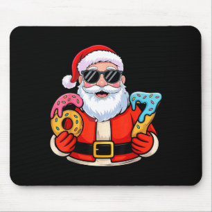 Santa 67 Ice Cream Drip Christmas  Mouse Pad