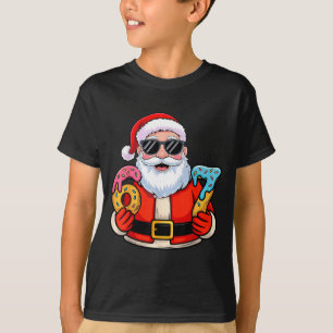 Santa 67 Ice Cream Drip Christmas  T-Shirt
