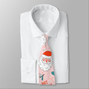 Santa all over print Joyful Greetings collection Tie