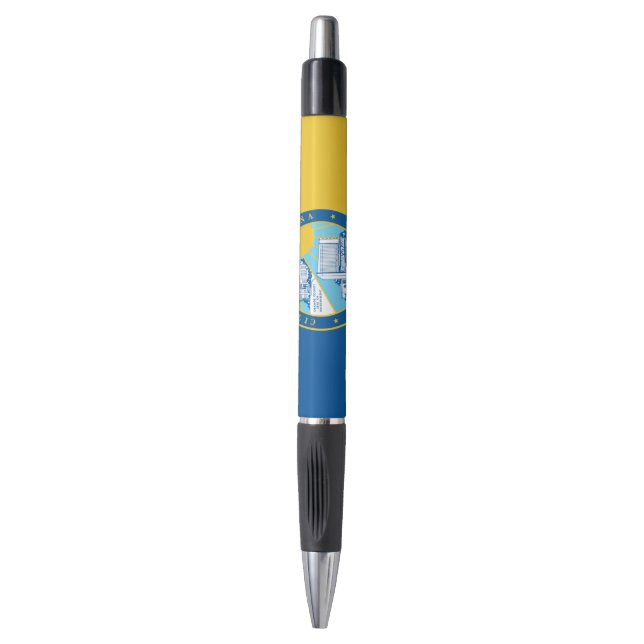 Santa Ana (California) city flag  Pen (Front Vertical)