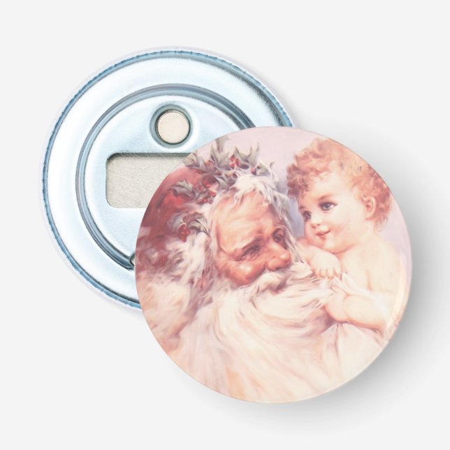 Santa and Baby Bottle Opener (Front)