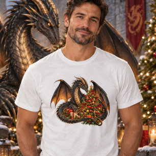 Santa and Dragons T-Shirt