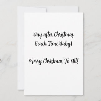 Santa and his Ray-Bans - Marry Christmas! Invitation