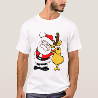 Santa and reindeer T-Shirt