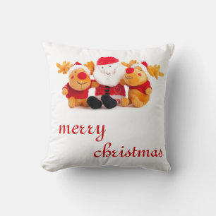 Santa  and Reindeers Cushion