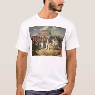 Santa Anna defies the Spanish troops T-Shirt