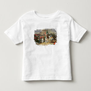 Santa Anna defies the Spanish troops Toddler T-shirt