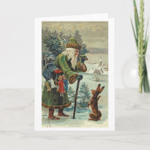 Santa Asks the Way Card