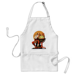 Santa at the Globe Standard Apron
