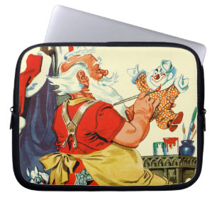 Santa at Work Laptop Sleeve