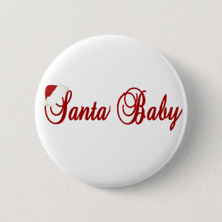 Santa Baby 2 Inch Round Button