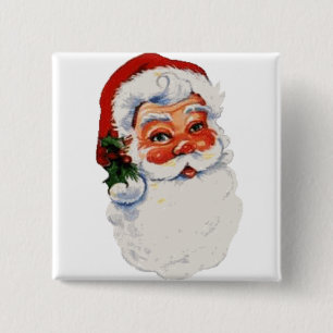 Santa baby! 2 inch square button