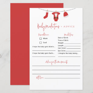 Santa Baby Baby Shower Predictions & Advice