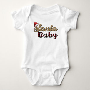 Santa Baby Bodysuit