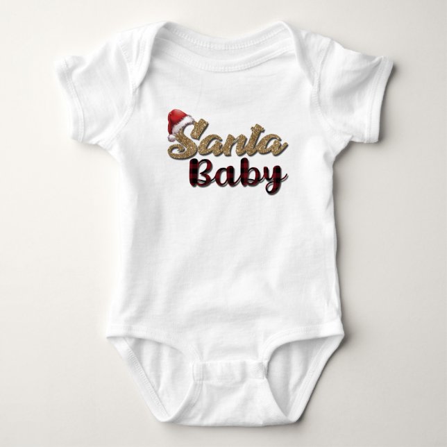 Santa Baby Bodysuit (Front)