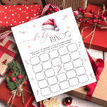 Santa Baby Christmas Baby Bingo Game Card<br><div class="desc">Santa Baby Christmas Baby Bingo Game Card. Matching items available. Thank you!</div>