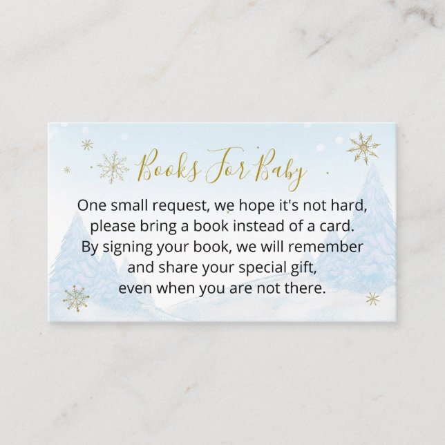 Santa Baby Christmas Baby Shower Enclosure Card (Front)
