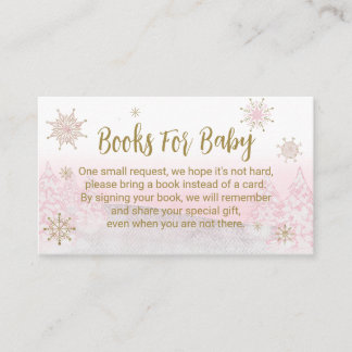 Santa Baby Christmas Baby Shower Enclosure Card