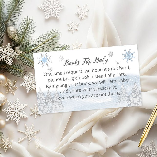 Santa Baby Christmas Baby Shower Enclosure Card (Creator Uploaded)