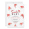 Santa Baby Christmas Baby Shower Invitation