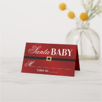 Santa Baby | Christmas Baby Shower