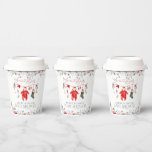Santa Baby Christmas Baby Shower Welcome Paper Cups<br><div class="desc">Santa Baby Christmas Baby Shower Gender Neutral</div>