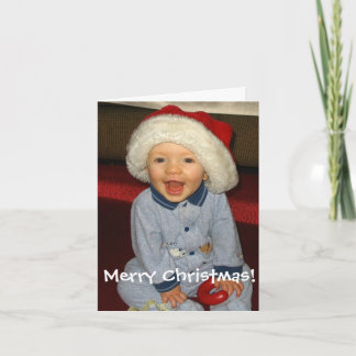 Santa Baby Christmas Card
