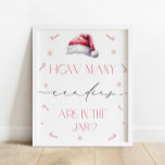 Santa Baby Christmas Guess How Many Candies Poster<br><div class="desc">Santa Baby Christmas Guess How Many Candies Poste. Matching items available.</div>