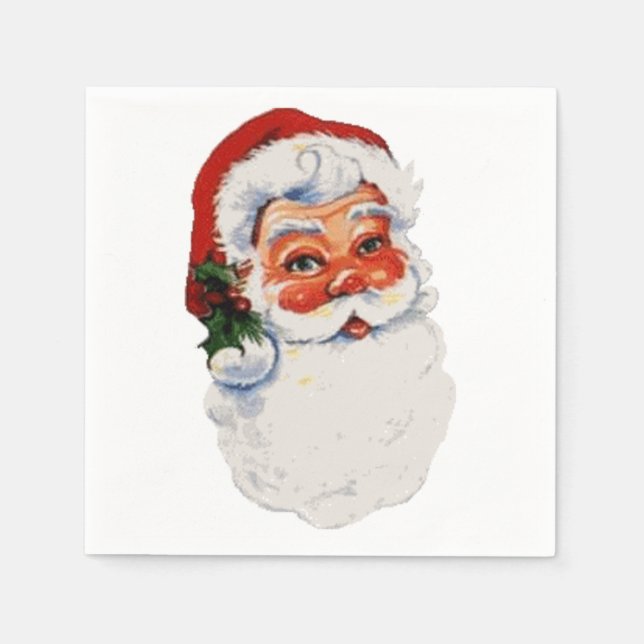 Santa baby! napkin (Front)
