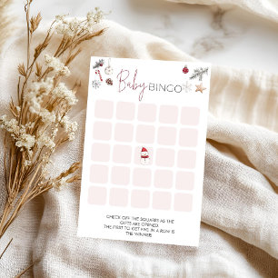 Santa Baby Winter Shower Bingo Game