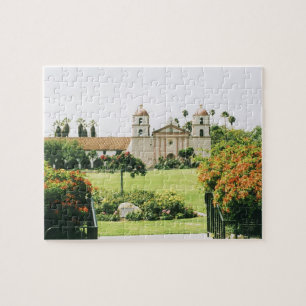Santa Barbara California mission puzzle