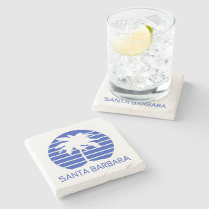 Santa Barbara California   Stone Coaster
