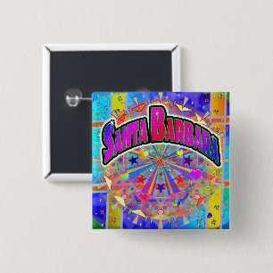 Santa Barbara Cosmic Unity Button