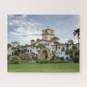 Santa Barbara County Courthouse, California, Jigsaw Puzzle