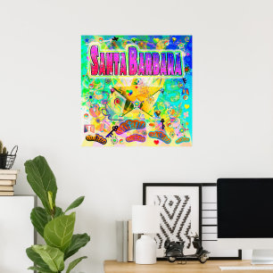 Santa Barbara Epoch Hour Poster