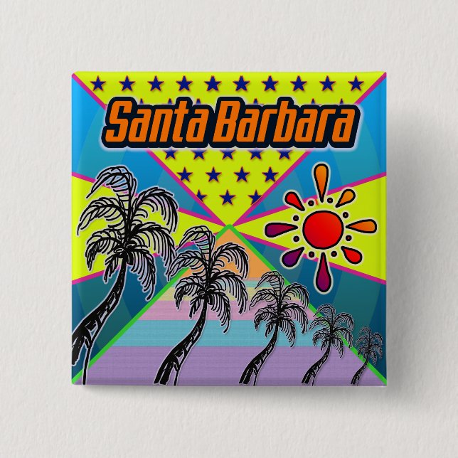 Santa Barbara Freedom Button (Front)