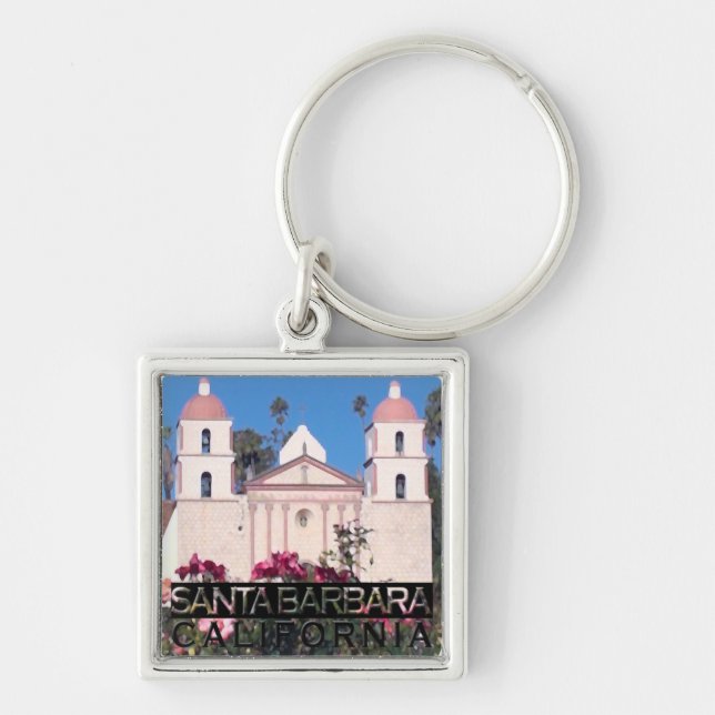 Santa Barbara Keychain (Front)